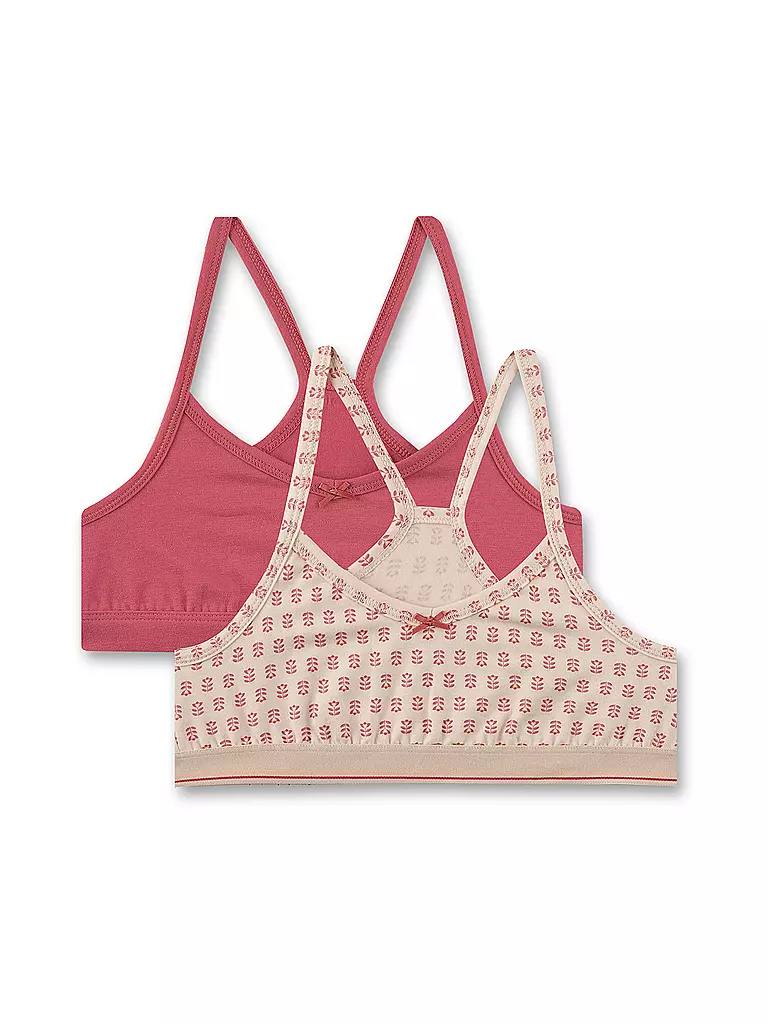 Was Ist Bei 11-jährigen Mädchen Angesagt 2022 SANETTA Mädchen Bustier 2er Pkg. Rose rosa