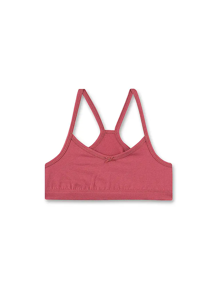 Sport Bustier Große Größen Starker Halt SANETTA Mädchen Bustier 2er Pkg. Rose rosa
