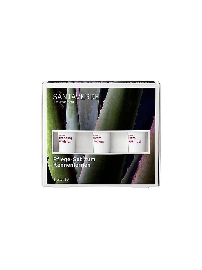 SANTAVERDE | Aloe Vera Pflege Set zum Kennenlernen 3x15ml | keine Farbe