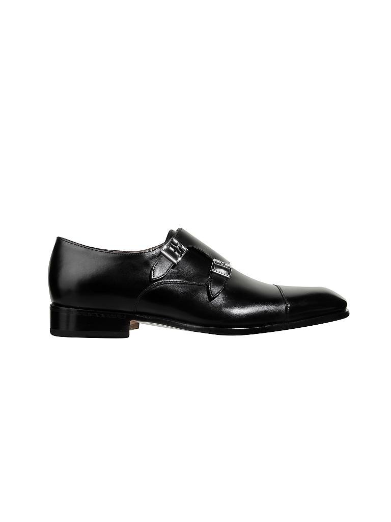 SANTONI | Schuhe "Doublemonk" | schwarz