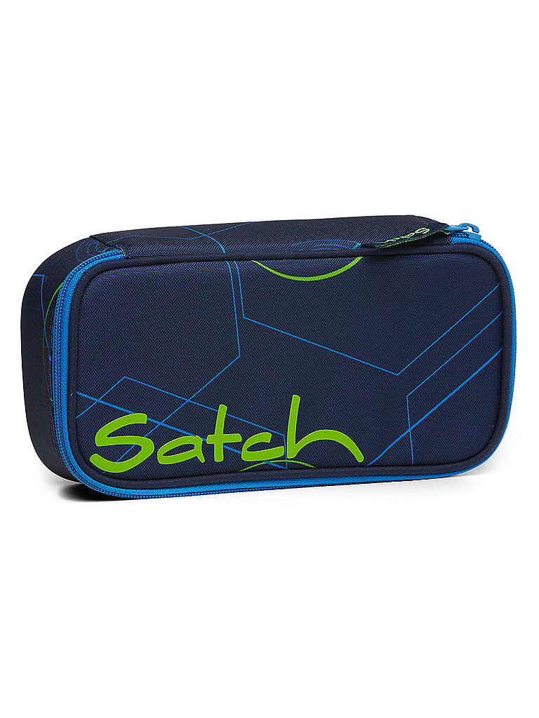 Schlampermäppchen 22 cm dark blue   green