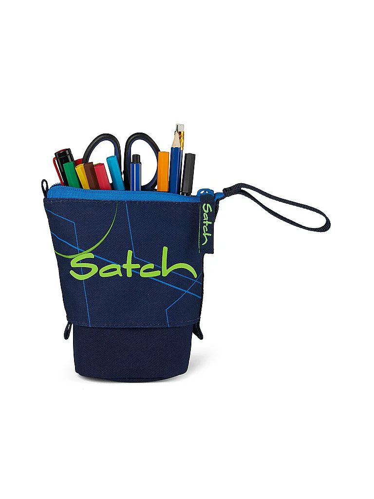 satch Schulzubehör Pencil Slider -Kollektionen 2025 Blue Tech