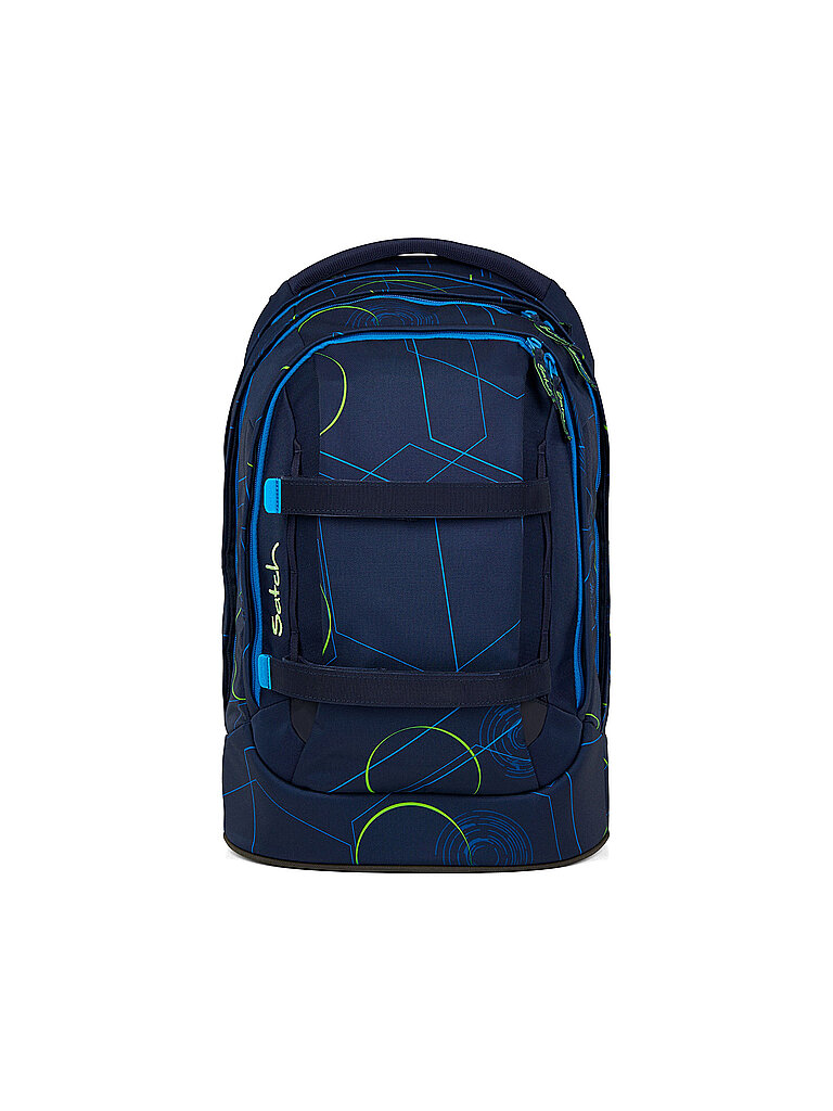 satch pack Schulrucksack Blue Tech-Blue Tech