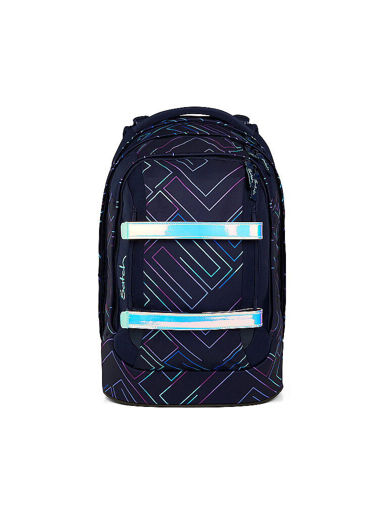 satch pack Schulrucksack Purple Laser-Purple Laser