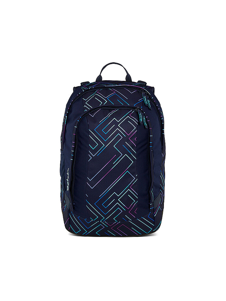satch Air Schulrucksack Purple Laser-Purple Laser