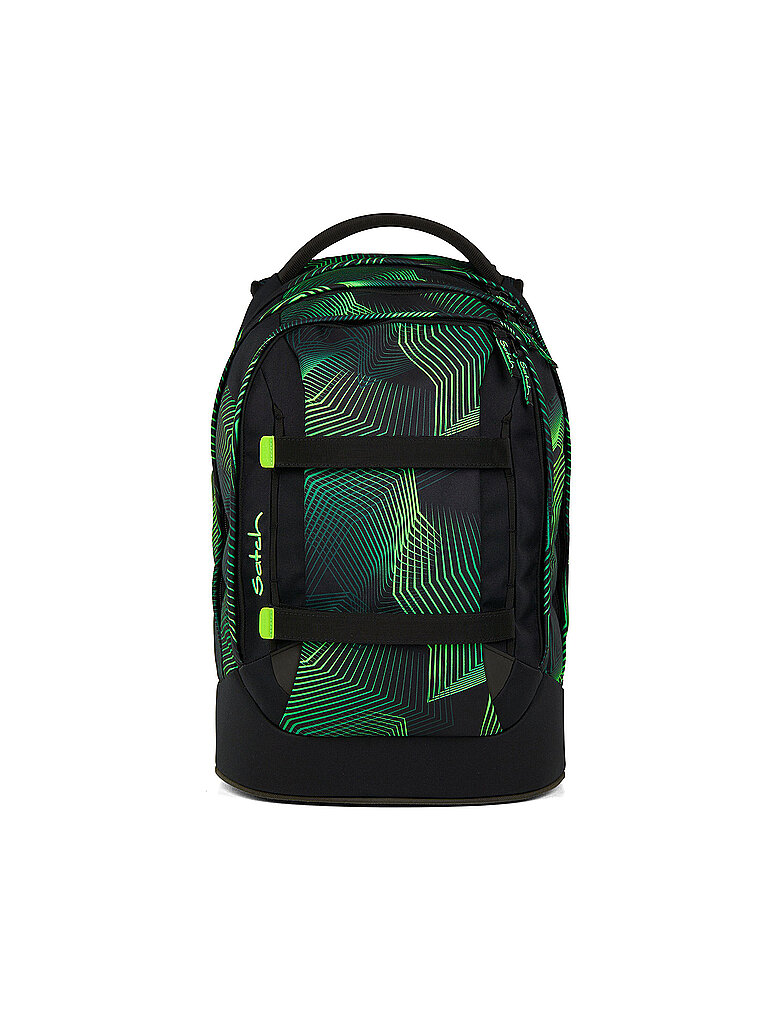 satch pack Schulrucksack Seismic Green-Seismic Green