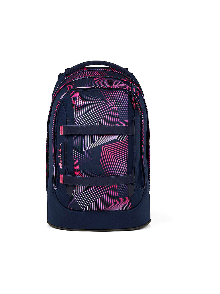 satch pack Schulrucksack Seismic Pink-Seismic Pink