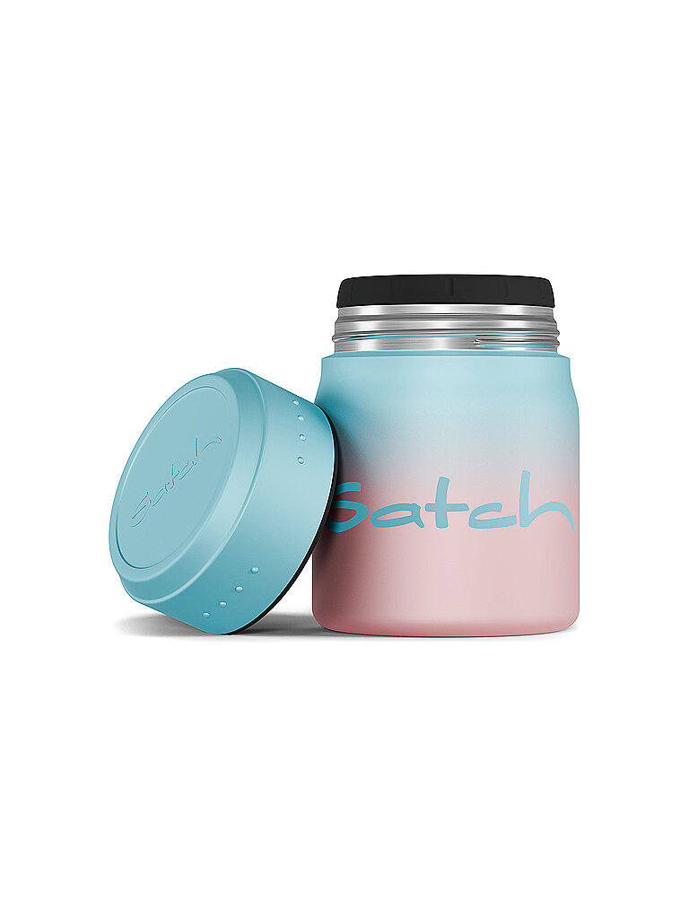 SATCH Thermo Lunchbox Light Blue Graffiti
