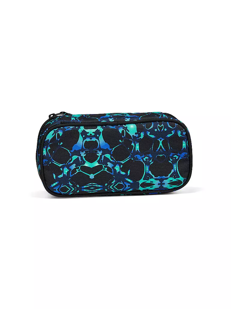 SATCH | Federpenal - Schlamperbox Caleido Blue | schwarz