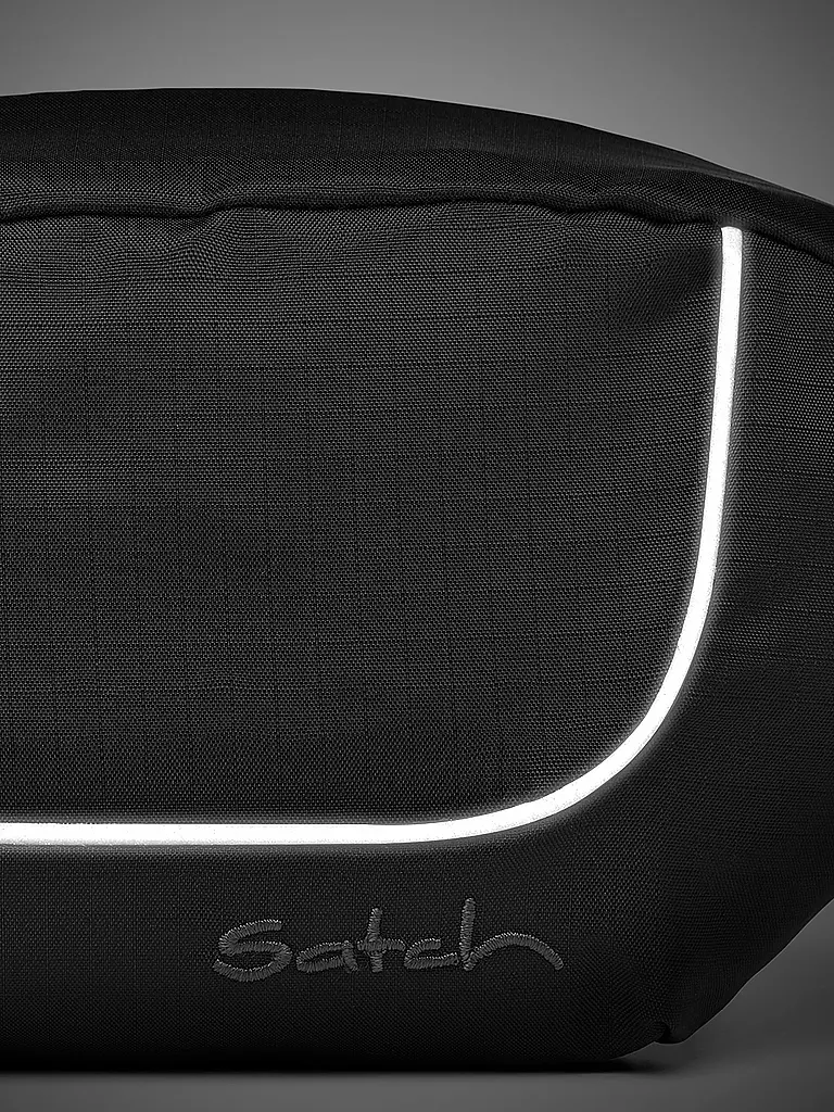 SATCH | Gürteltasche Cross Easy Ripstop Black | schwarz