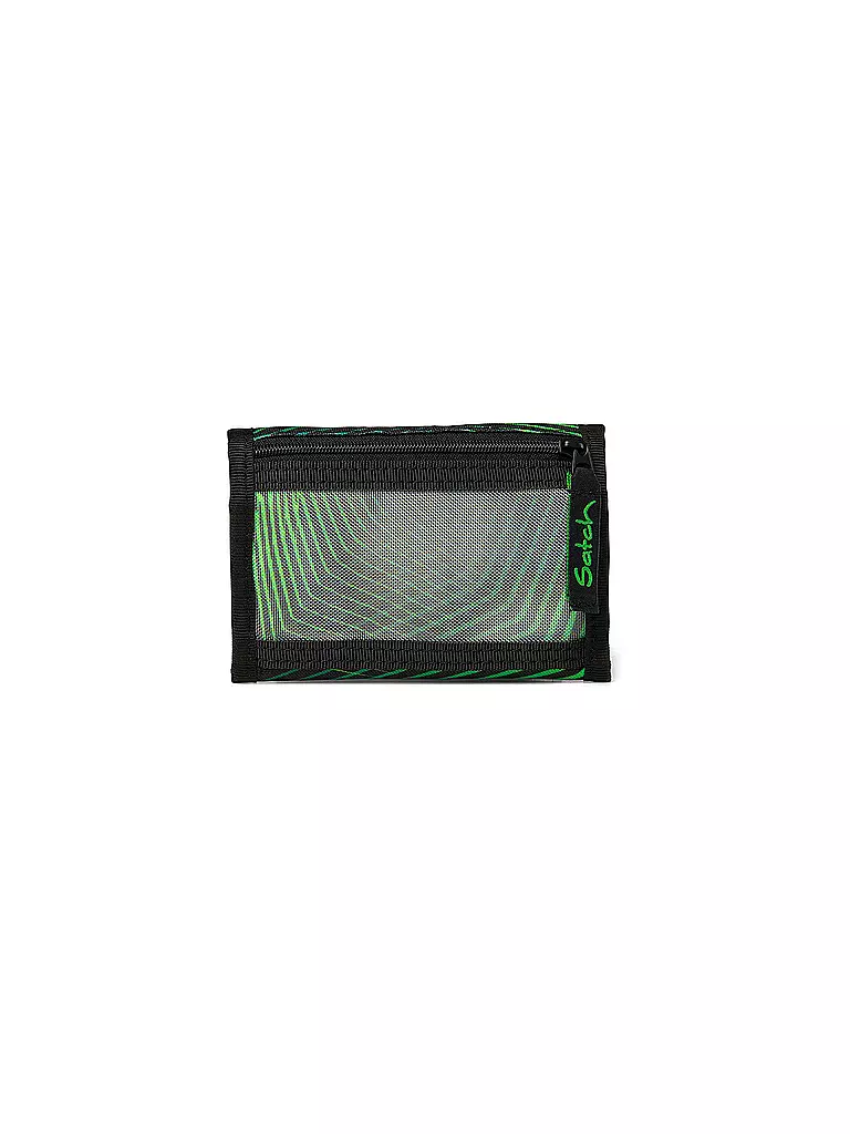 SATCH | Geldbeutel Seismic Green | schwarz