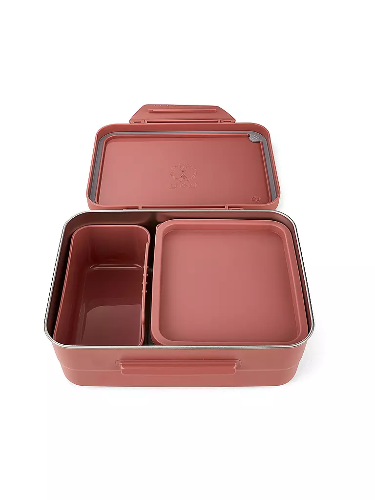 SATCH | Lunchbox Edelstahl | koralle