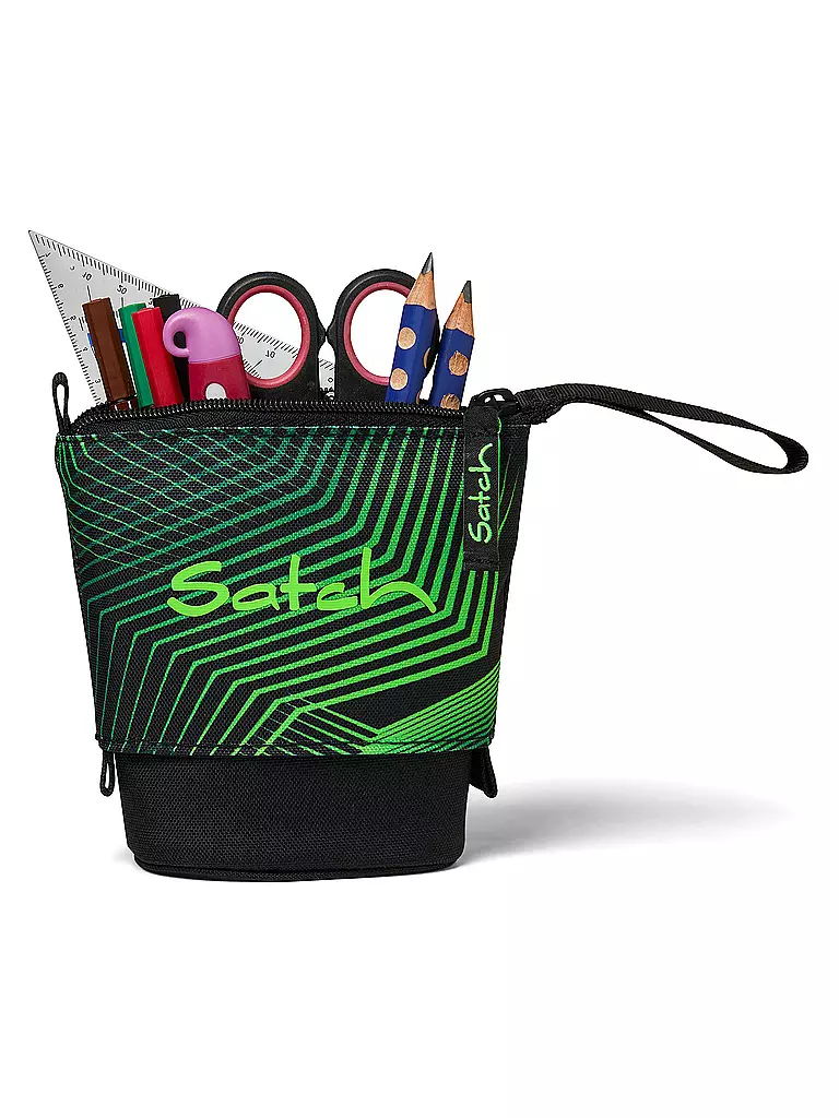 SATCH | Pencil Slider Seismic Green | schwarz