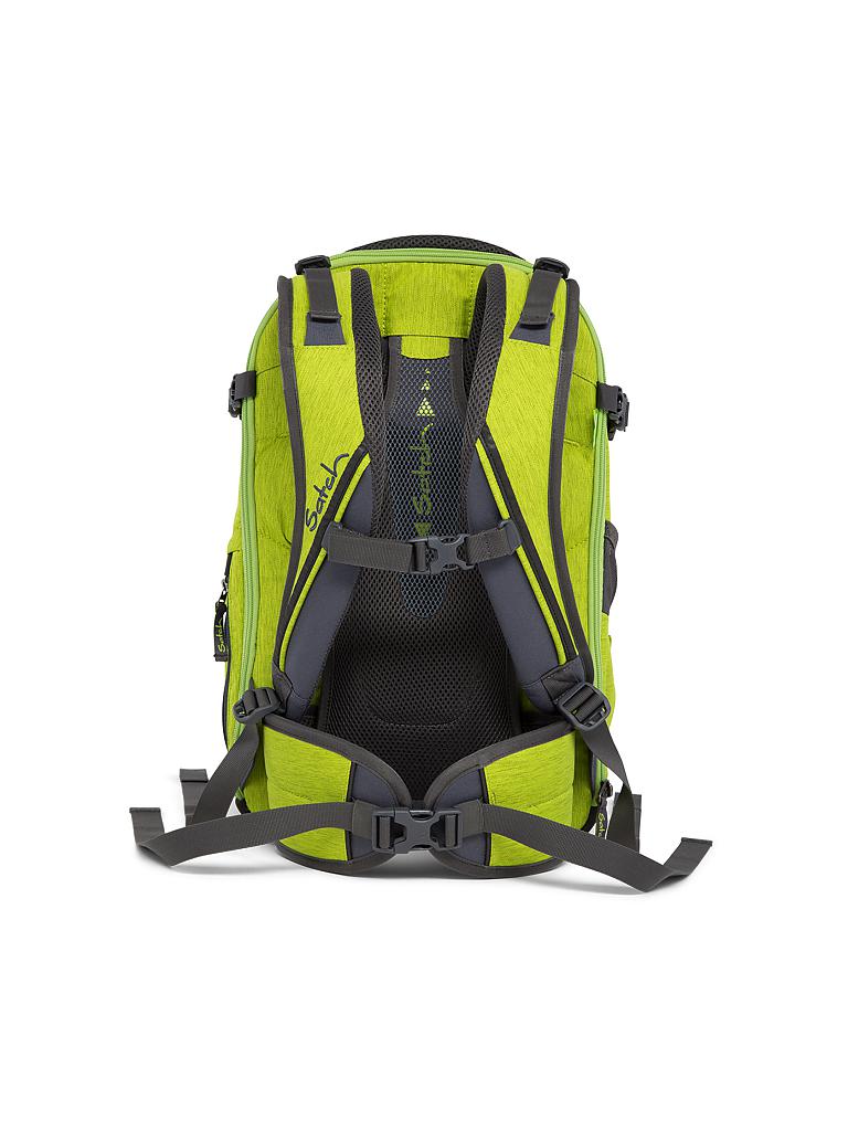 SATCH | Schul-Rucksack "Satch Match -  Ginger Lime" | grün