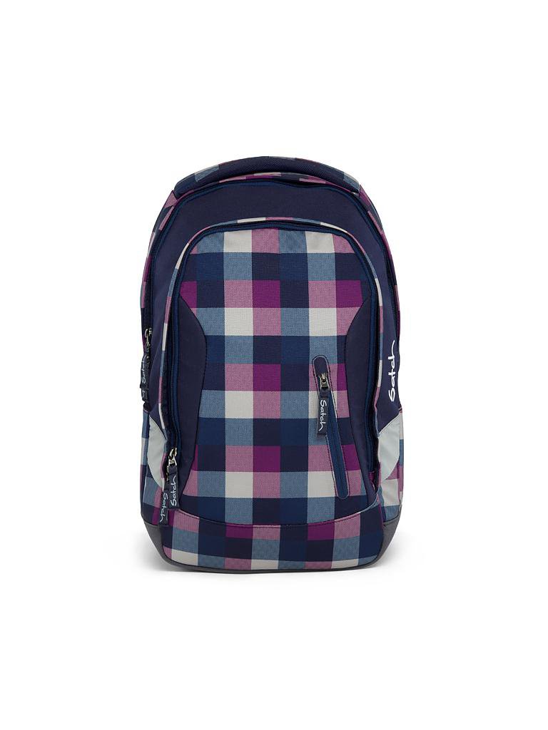 SATCH | Schul-Rucksack "Sleek- Berry Carry" | transparent