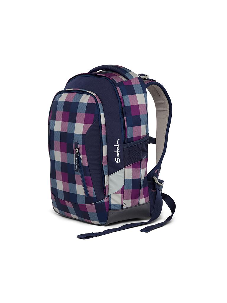 SATCH | Schul-Rucksack "Sleek- Berry Carry" | transparent