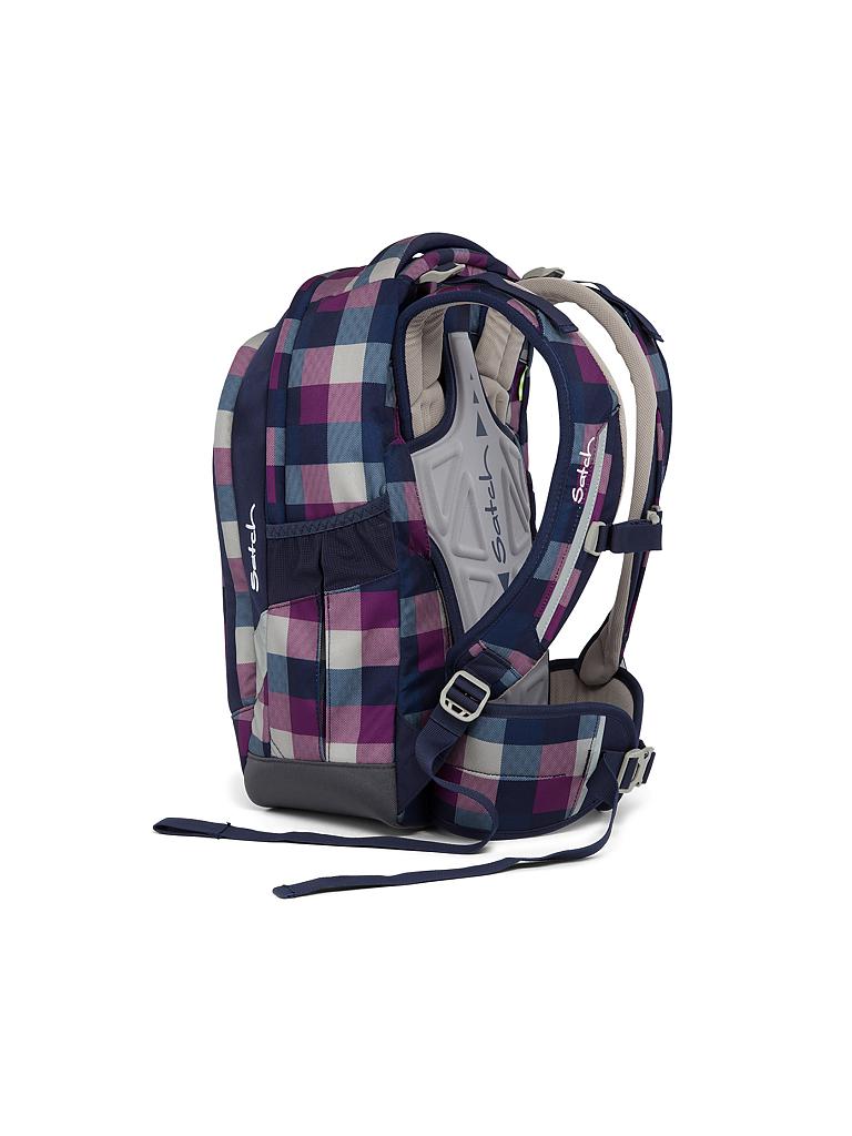 SATCH | Schul-Rucksack "Sleek- Berry Carry" | transparent