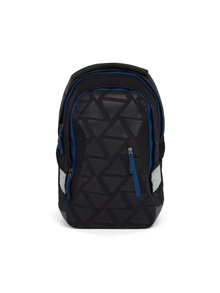 SATCH | Schul-Rucksack "Sleek-Black Triad" | transparent