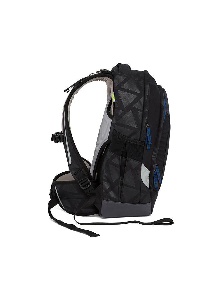 SATCH | Schul-Rucksack "Sleek-Black Triad" | transparent