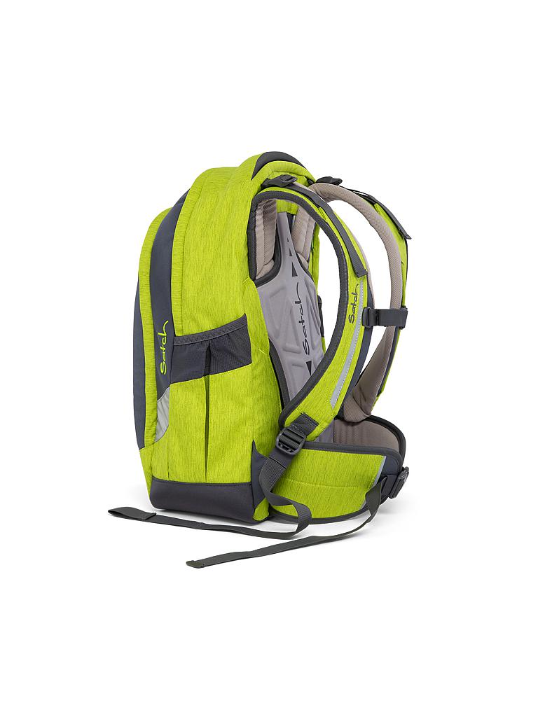 SATCH | Schul-Rucksack "Sleek-Ginger Lime" | 
