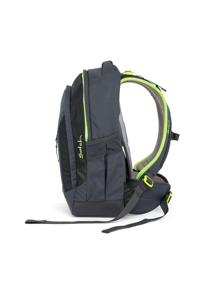 SATCH | Schul-Rucksack "Sleek-Phantom" | transparent