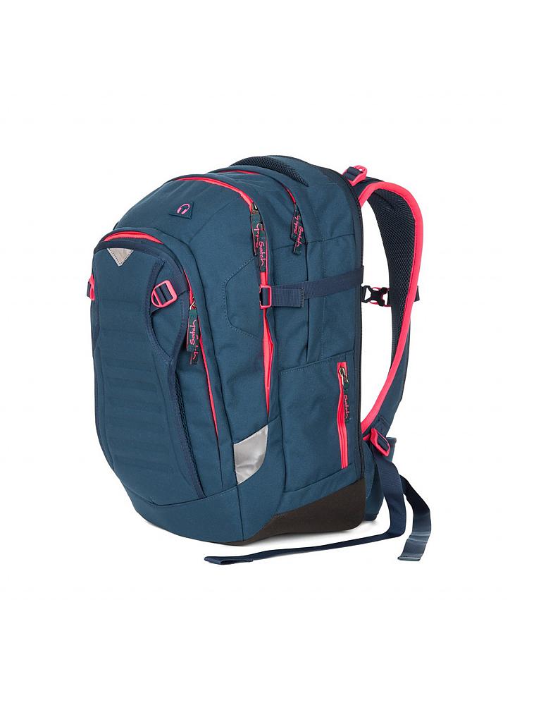 satch schulrucksack pink phantom