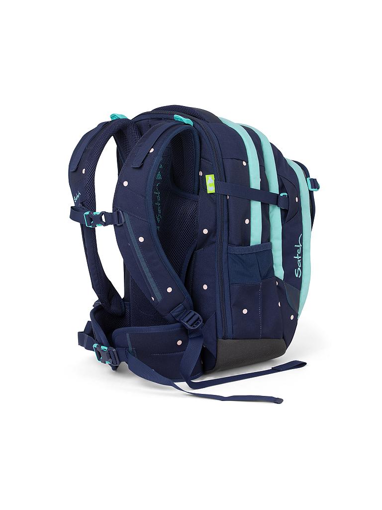 SATCH | Schulrucksack "Satch Match - Pretty Confetti" | blau