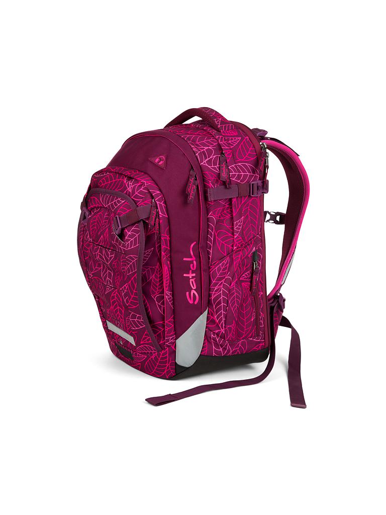 SATCH | Schulrucksack "Satch Match - Purple Leaves" | keine Farbe