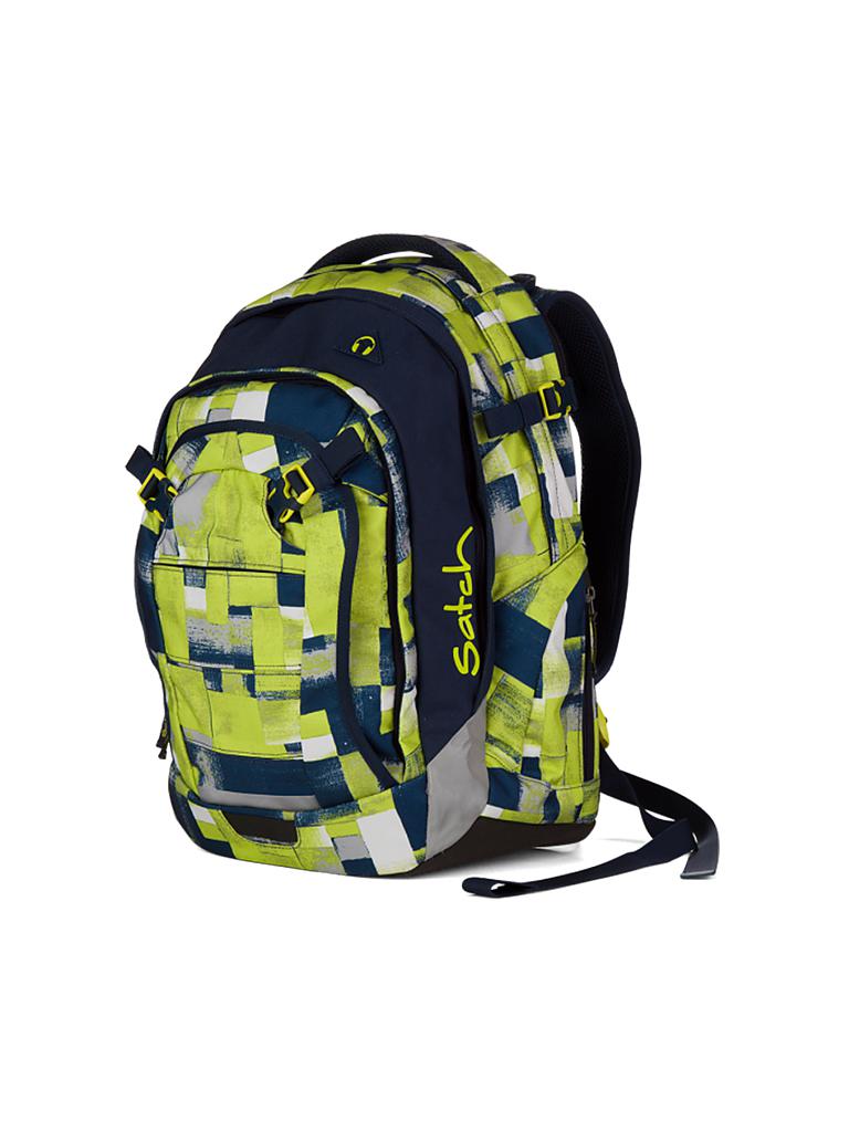 SATCH | Schulrucksack "Satch Match - Sunny Fitty" | gelb