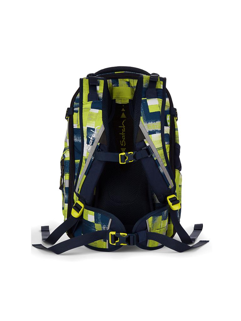 SATCH | Schulrucksack "Satch Match - Sunny Fitty" | gelb