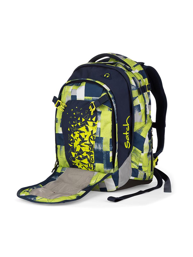 SATCH | Schulrucksack "Satch Match - Sunny Fitty" | gelb