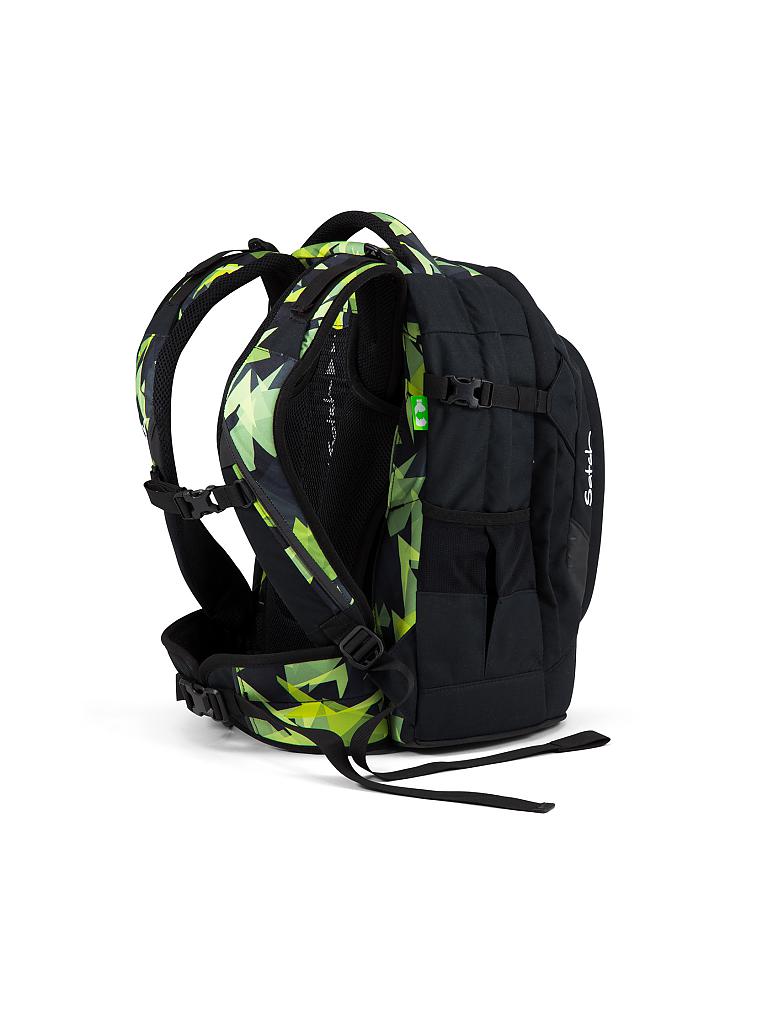 SATCH | Schulrucksack "Satch Pack - Gravity Jungle" | schwarz