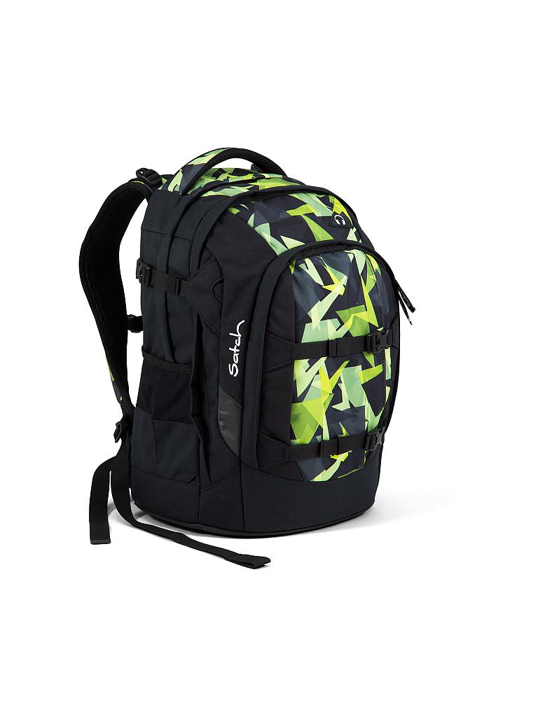 SATCH | Schulrucksack "Satch Pack - Gravity Jungle" | schwarz