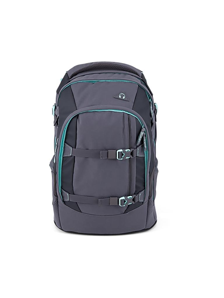 SATCH | Schulrucksack "Satch Pack - Mint Phantom" | grau