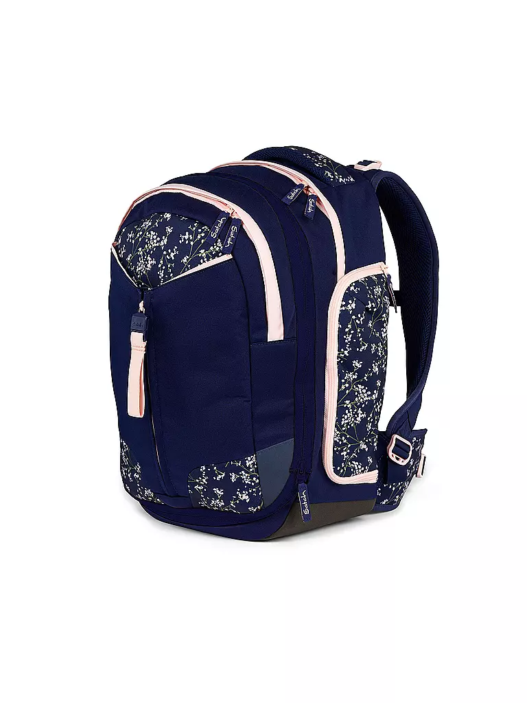 SATCH | Schulrucksack Match Bloomy Breeze | dunkelblau