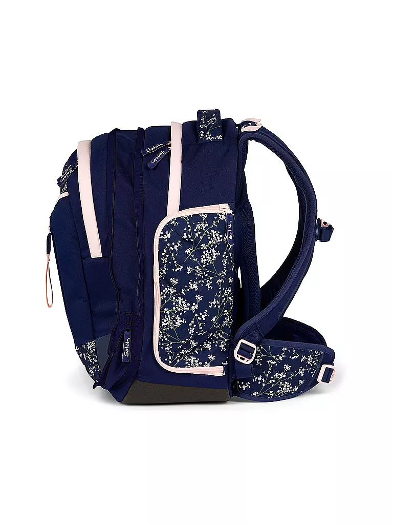 SATCH | Schulrucksack Match Bloomy Breeze | dunkelblau