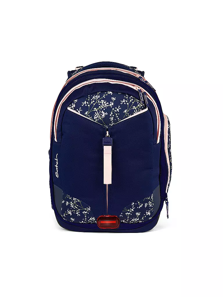 SATCH | Schulrucksack Match Bloomy Breeze | dunkelblau