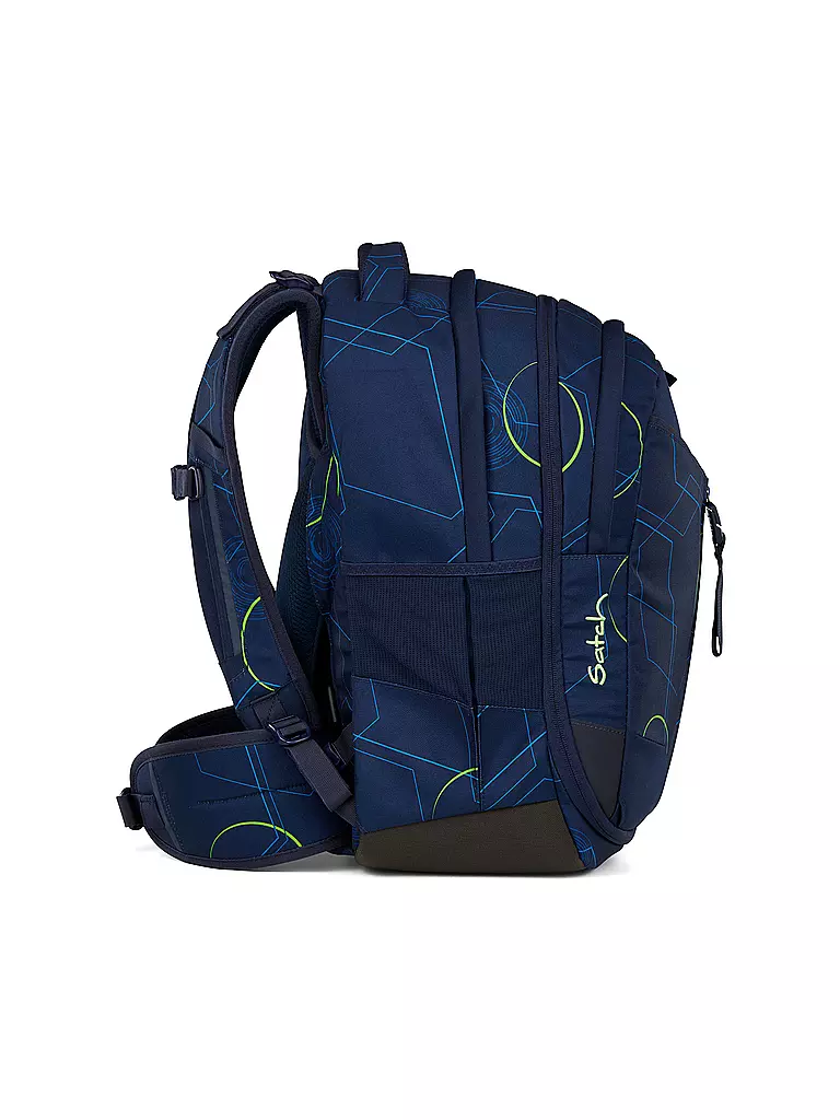 SATCH | Schulrucksack Match Blue Tech | dunkelblau
