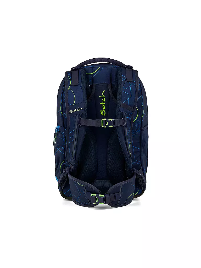 SATCH | Schulrucksack Match Blue Tech | dunkelblau