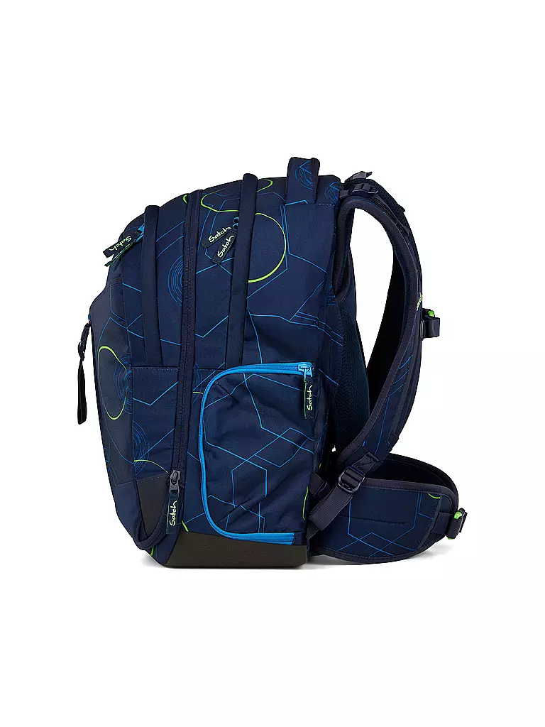 SATCH | Schulrucksack Match Blue Tech | dunkelblau