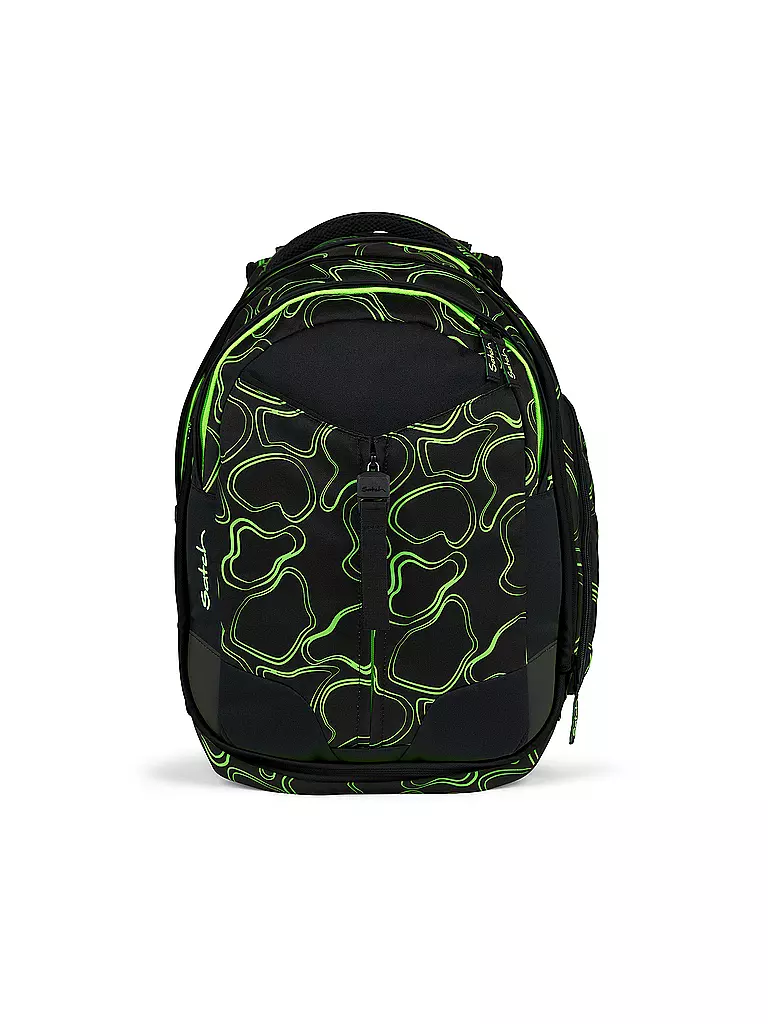 SATCH | Schulrucksack Match Green Supreme | schwarz