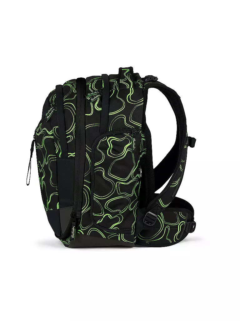 SATCH | Schulrucksack Match Green Supreme | dunkelgrün