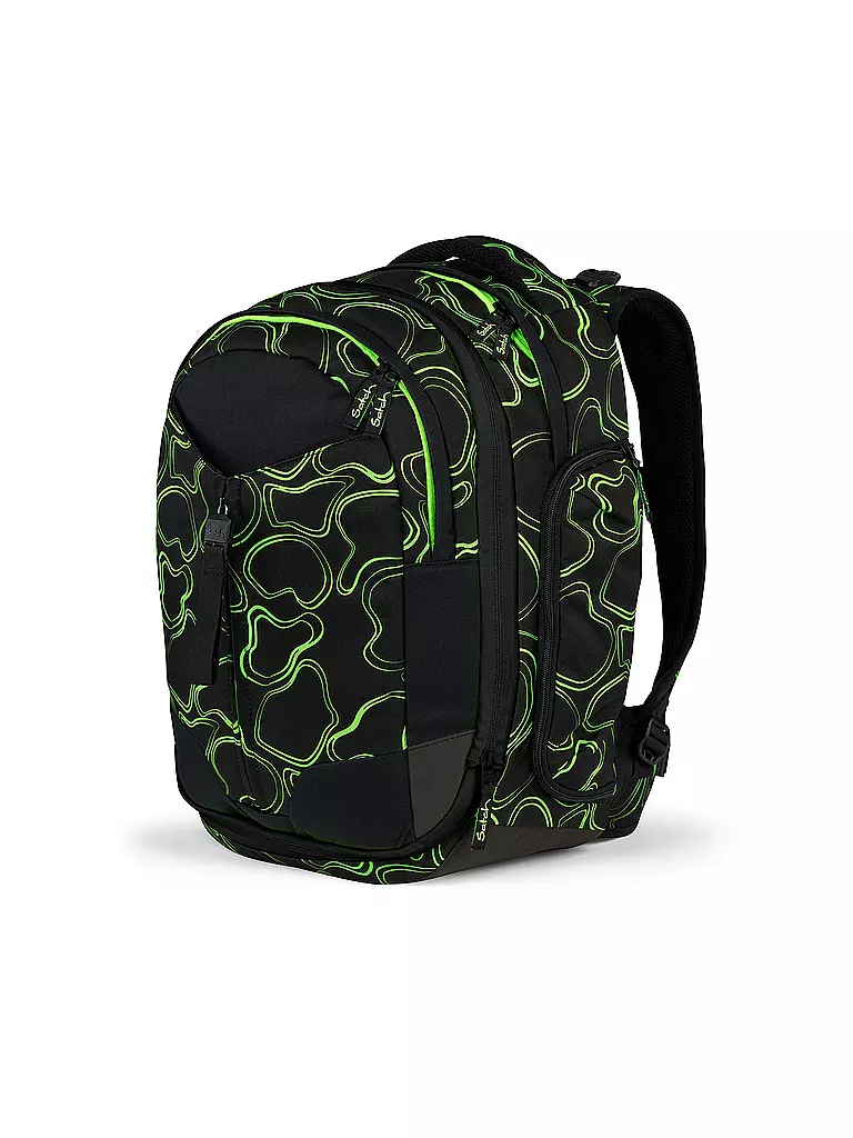 SATCH | Schulrucksack Match Green Supreme | dunkelgrün