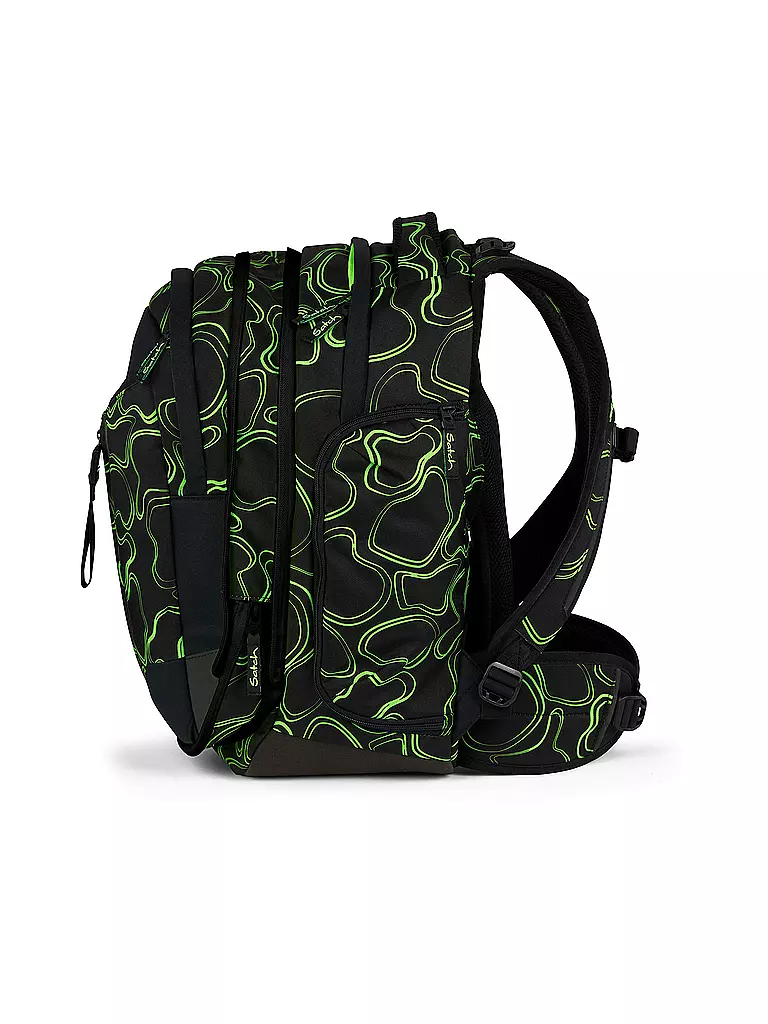 SATCH | Schulrucksack Match Green Supreme | dunkelgrün