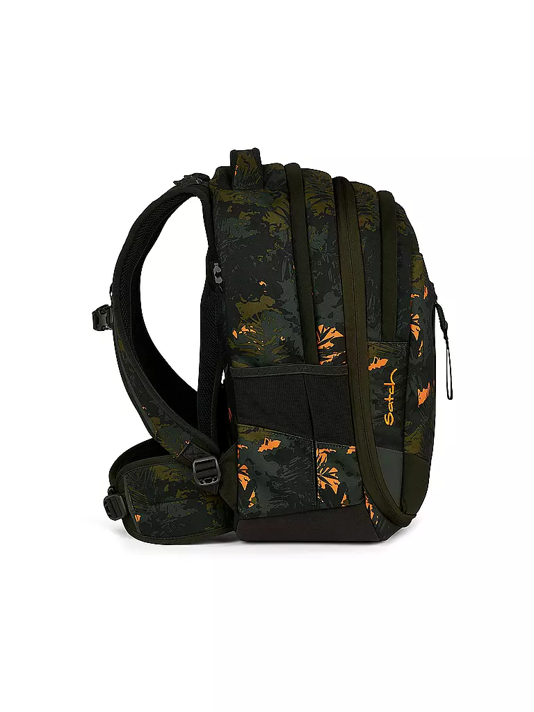 SATCH | Schulrucksack Match Jurassic Jungle | dunkelblau