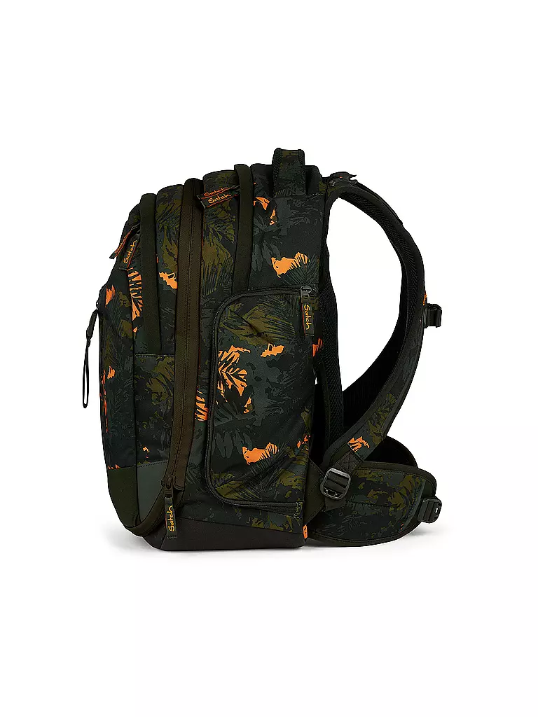 SATCH | Schulrucksack Match Jurassic Jungle | dunkelblau