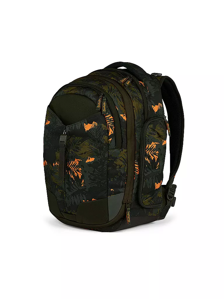 SATCH | Schulrucksack Match Jurassic Jungle | dunkelblau