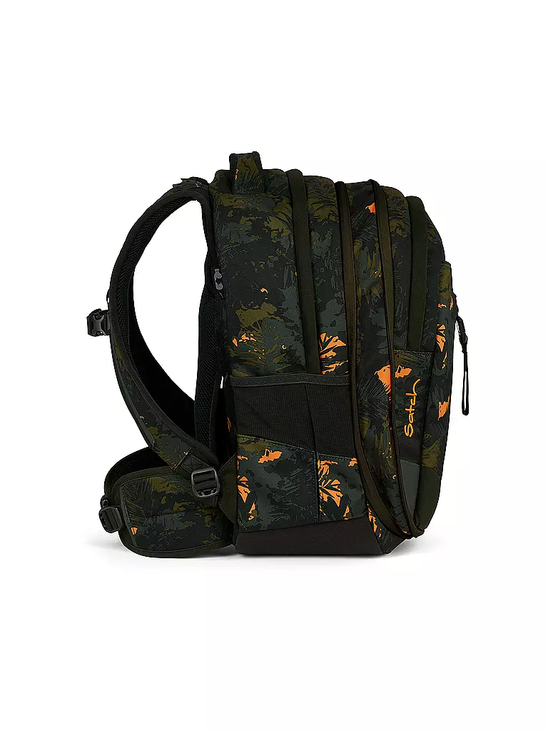 SATCH | Schulrucksack Match Jurassic Jungle | dunkelblau