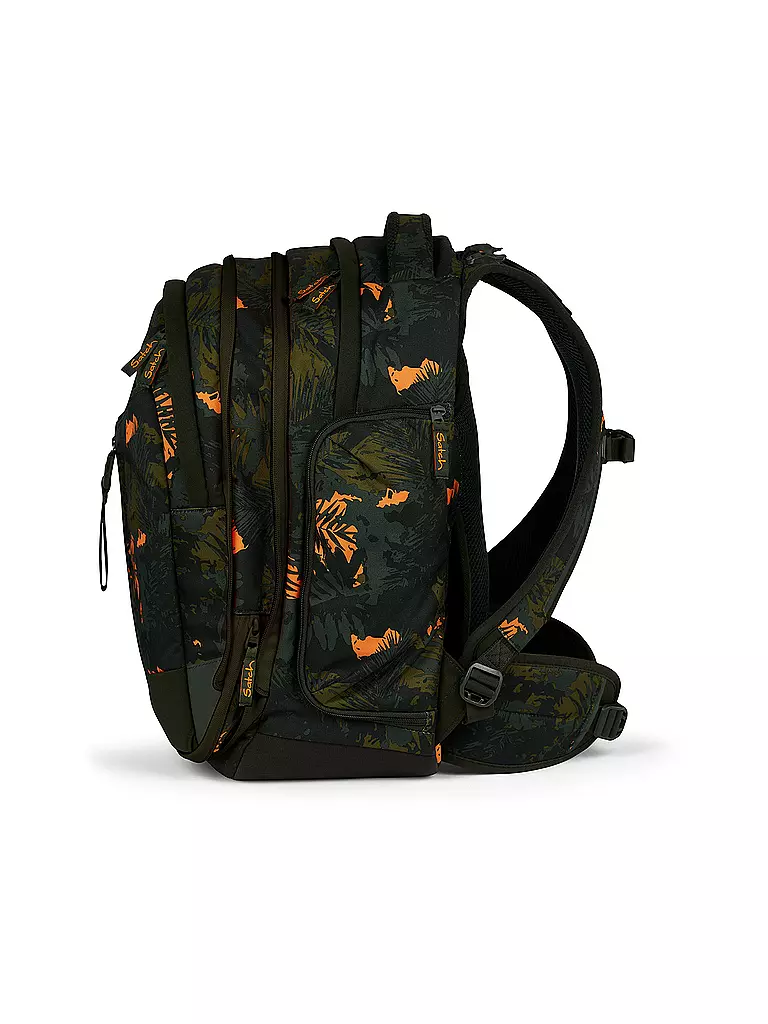 SATCH | Schulrucksack Match Jurassic Jungle | dunkelblau