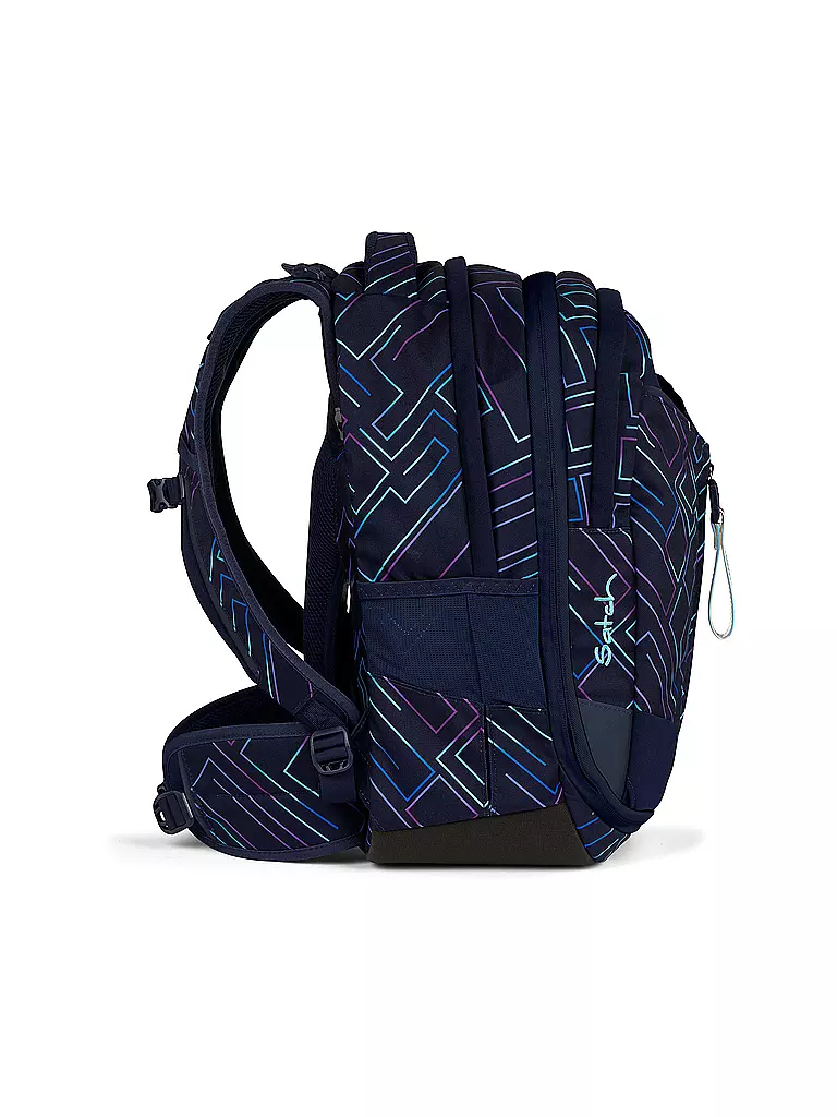 SATCH | Schulrucksack Match Purple Laser | dunkelblau